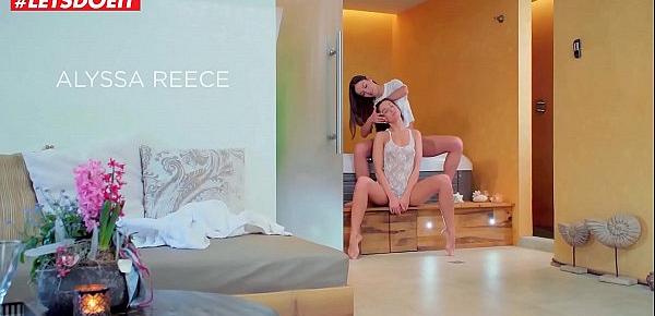  LETSDOEIT - Threesome At Spa (Apolonia Lapiedra, Alyssa Reece And Sabrisse)